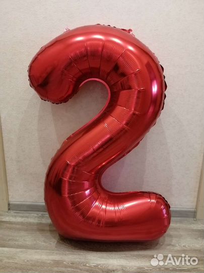 Цифра 2 шарик