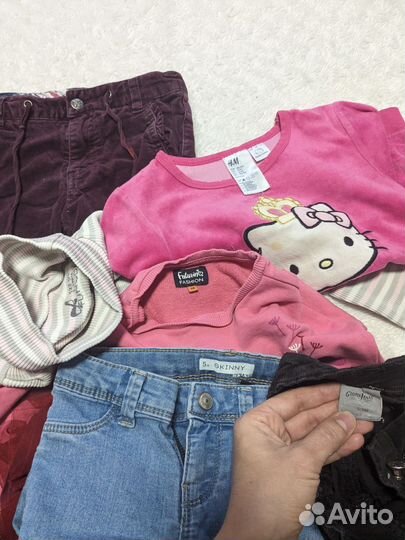 Вещи пакетом для девочки 110