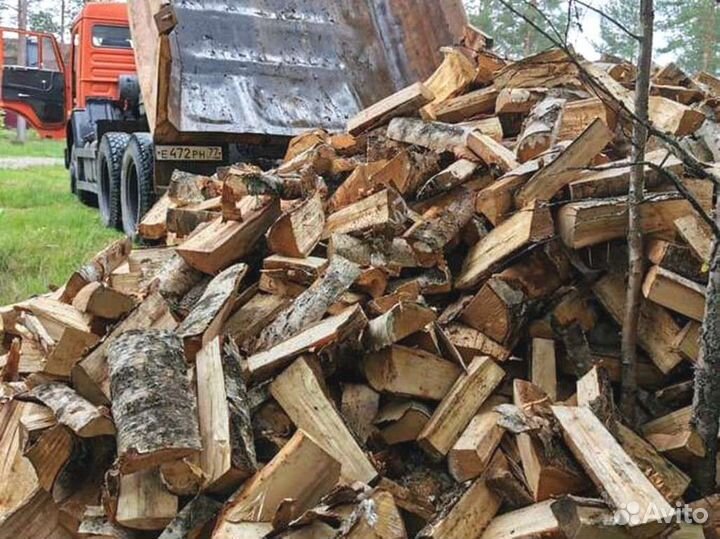 Дрова. Колотые