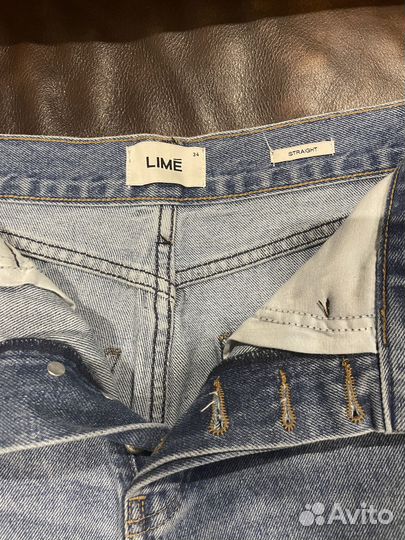 Джинсы lime straight 34