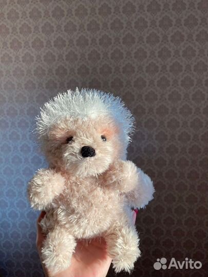 Игрушка ручной работы ёжик