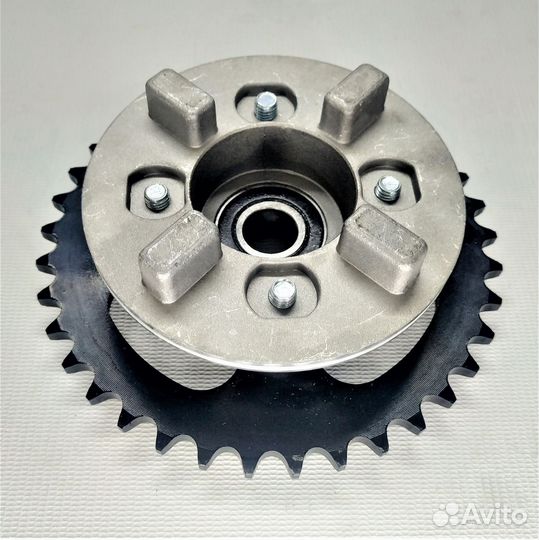 Звезда мопеда Delta задняя в сборе 420 37 зуб