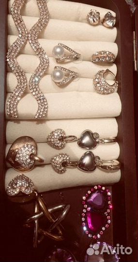 Серьги бижутерия