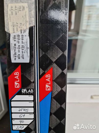 Лыжи беговые Salomon s lab carbon skate