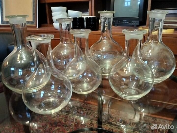 Графин колбы вазочки штоф