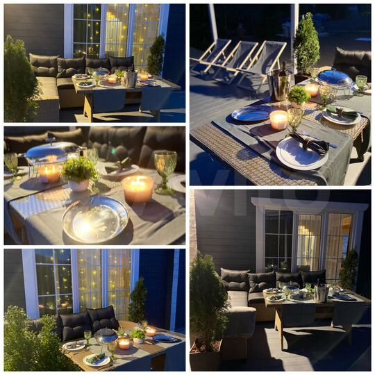 Коттедж 160 м² на участке 15 сот.