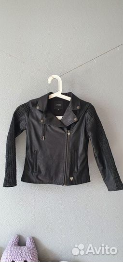 Детская куртка весна кожа guess