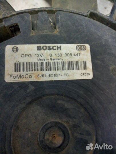Вентилятор радиатора передний Ford Focus 3 1.6