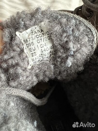 Ботинки zara 22 размер
