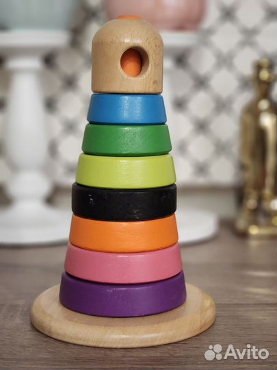 Развивающие деревянные игрушки