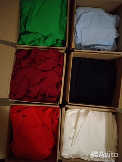 Шесть пакетов лоскута для рукоделия и творчества