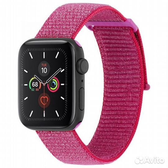 Ремешок Case-Mate Nylon Apple Watch 42-45mm Pink