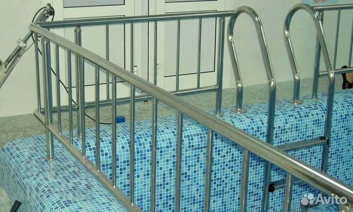 Перила для пандусов из нержавеющей стали