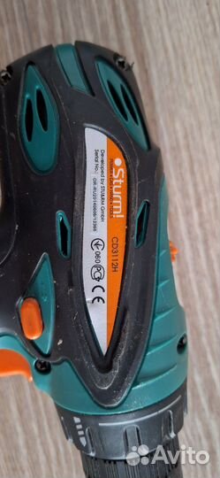 Шуруповерт Sturm