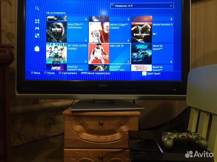 Sony playstation 4+много игр