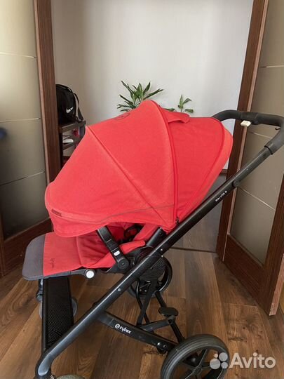 Коляска прогулочная cybex balios S rebel RED