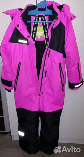 Зимний комбинезон для девочки 110-116