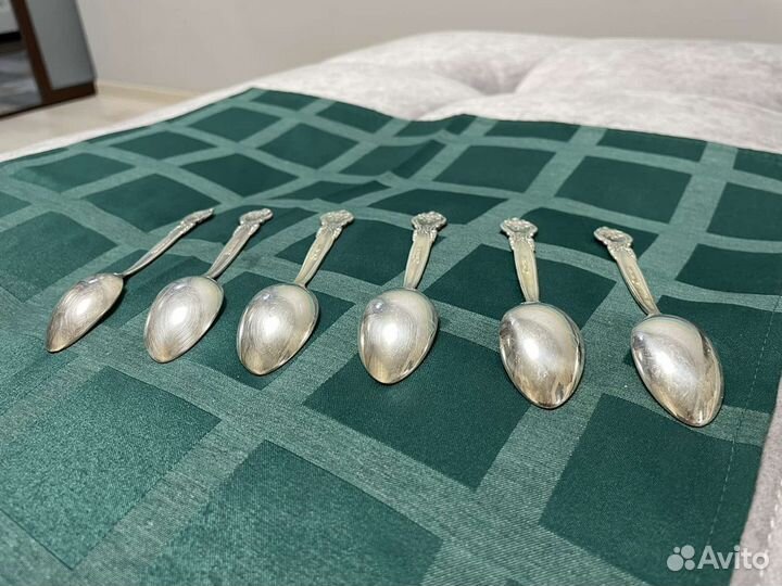 Мельхиоровые ложки СССР кофейные