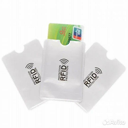 Защитный чехол для контактных банковских карт