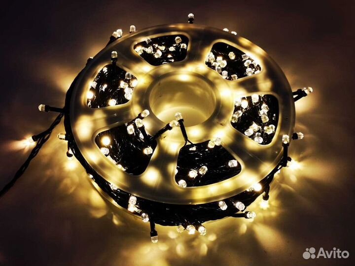 Гирлянды шторы, водопад Уличная нить