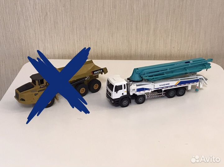 Строительная техника, кран, самосвал