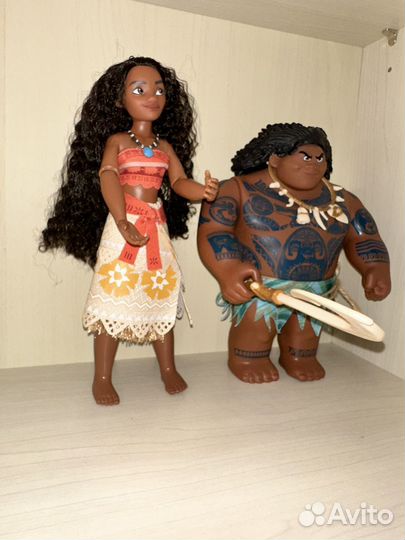 Моана и Мауи куклы Disney