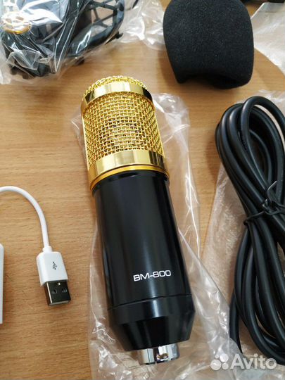 BM800 микрофоны новые