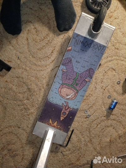 Дека для трюкового самоката (описание)