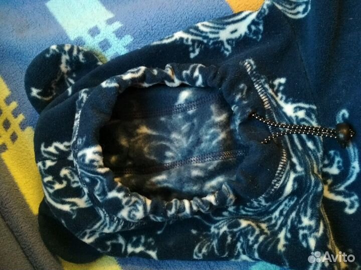 Шапка-шлем флис 46-50р+Кофта для кормления 44р