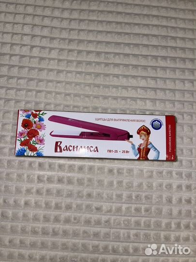 Щипцы для выпрямления волос василиса пв1-25