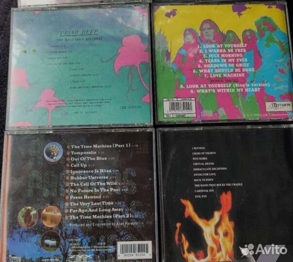 CD рок музыка