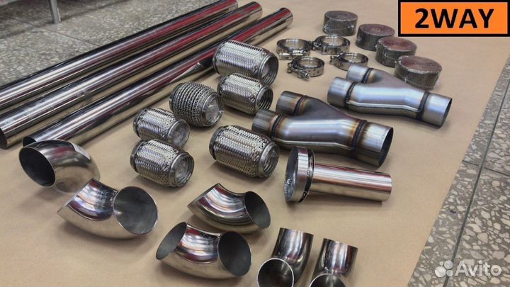 Трубы и переходники для выхлопных систем из нержи
