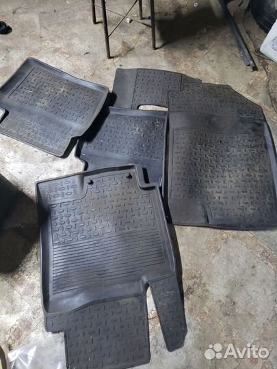 Коврики резиновые hyundai solaris 2, Kia Rio 4