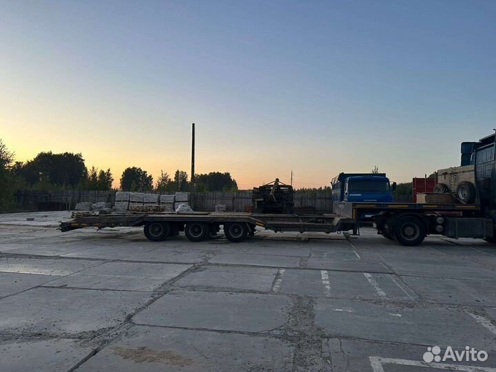 Полуприцеп трал (тяжеловоз) Van Hool SZ300, 1989