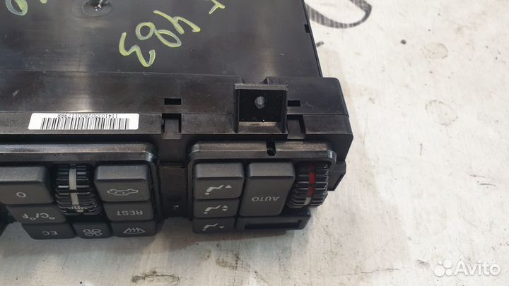 Блок управления климат контролем на Mercedes W140