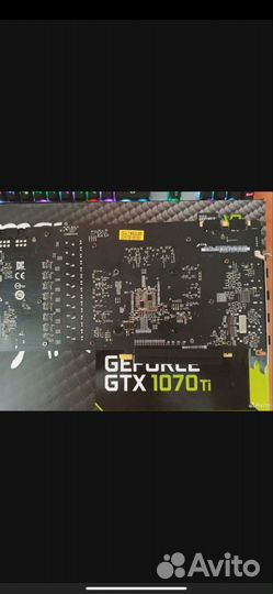 Видеокарта gtx 1070 ti 8gb
