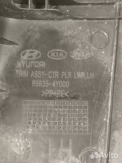 Обшивка стойки левая Kia Rio 3