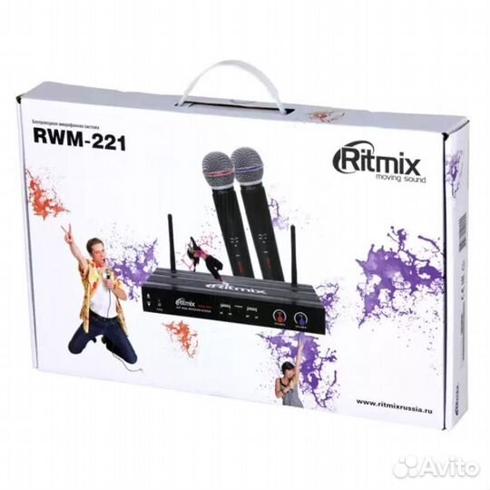 Радиосистема Ritmix RWM-221 black