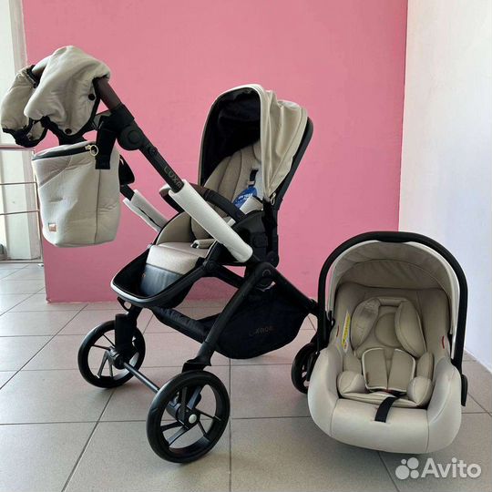 Коляска 3 в 1 Luxmom новая