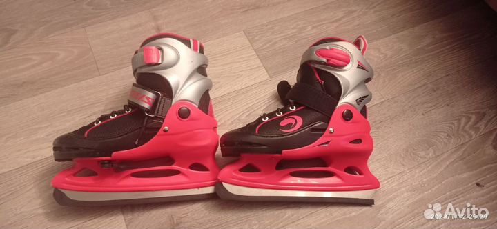 Коньки детские раздвижные 25.36