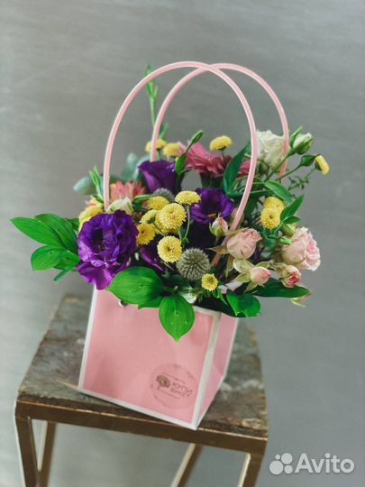 Цветочные сумочки