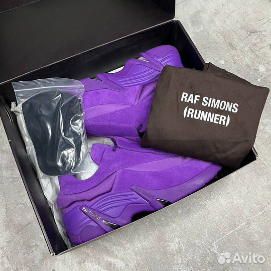 Кроссовки Raf simons Antei Purple Suede