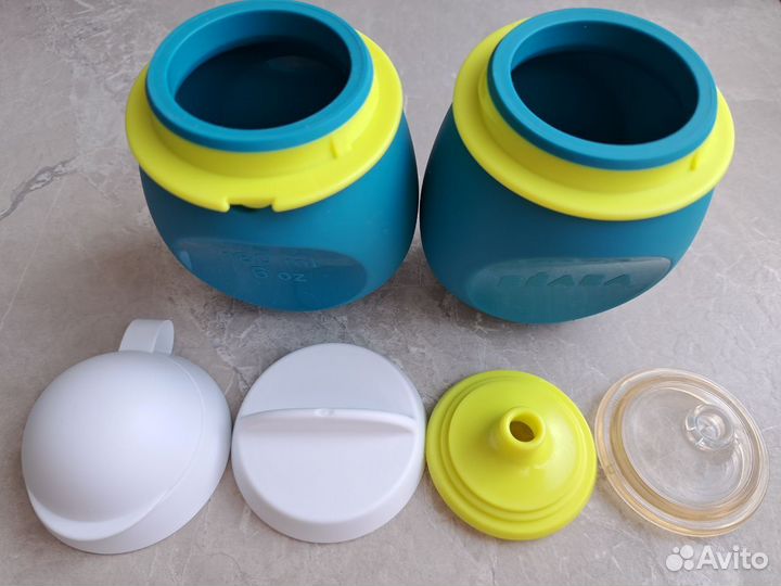 Поильник силиконовый beaba -2штуки