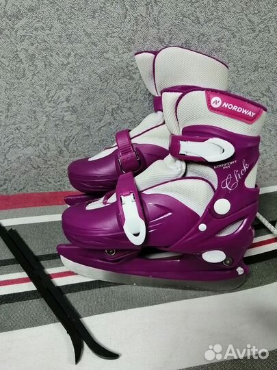 Роликовые коньки детские раздвижные