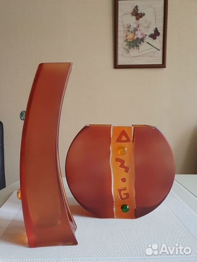 Стильные вазы 2 шт