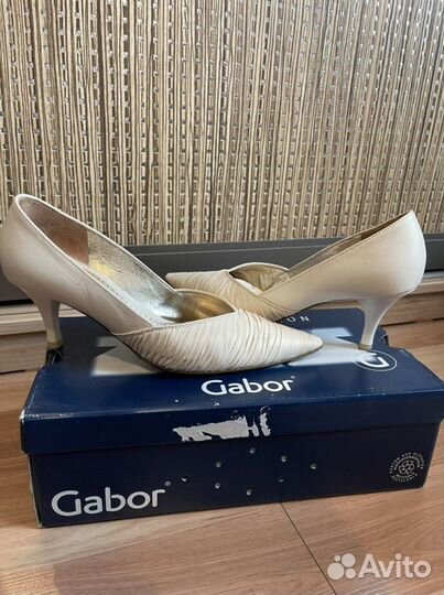 Туфли кожаные