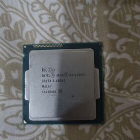 Процессор xeon e3 1220 v3