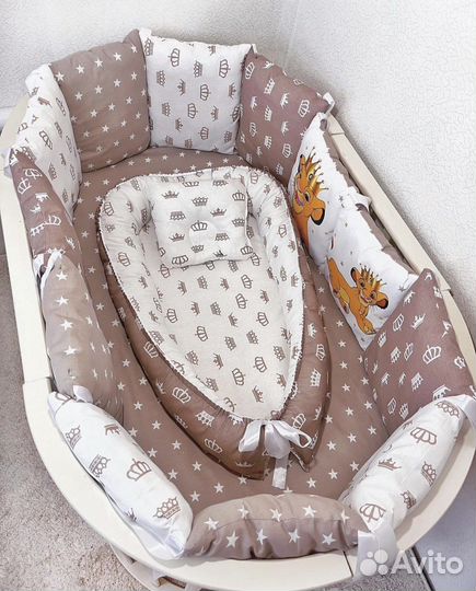 Новые бортики в кроватку