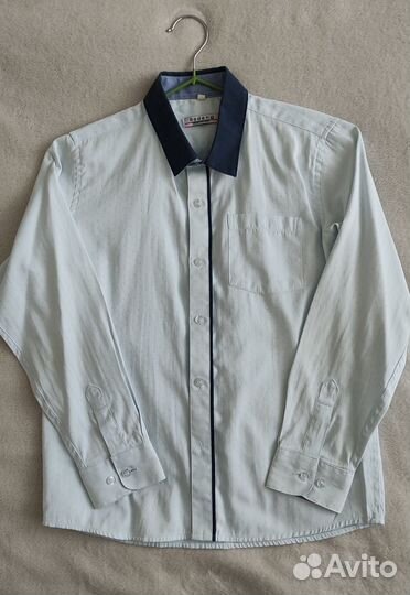 Рубашка на мальчика 140 - 3 разных