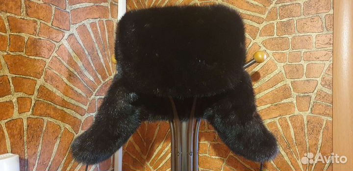 Мужская шапка норковая